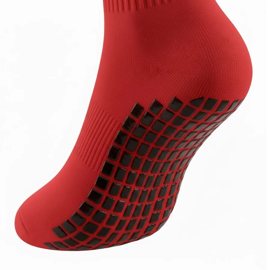 Imagen 2 de 3 de Medias Kamp Antideslizantes-ROJO