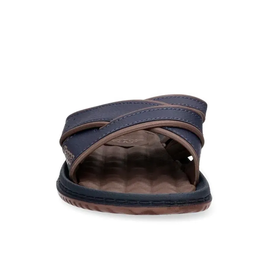 Imagen 1 de 5 de Ojotas Kappa Logo Tareto-AZUL/GRIS