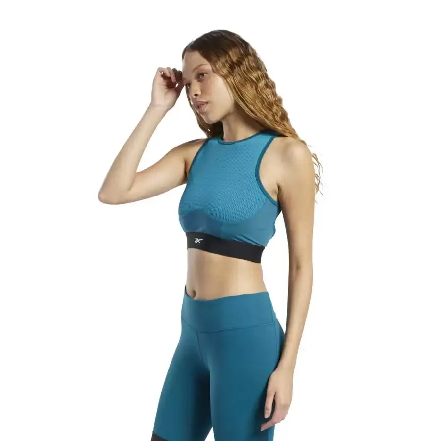 Imagen 2 de 4 de Top Reebok Ts Crop Perf-VERDE