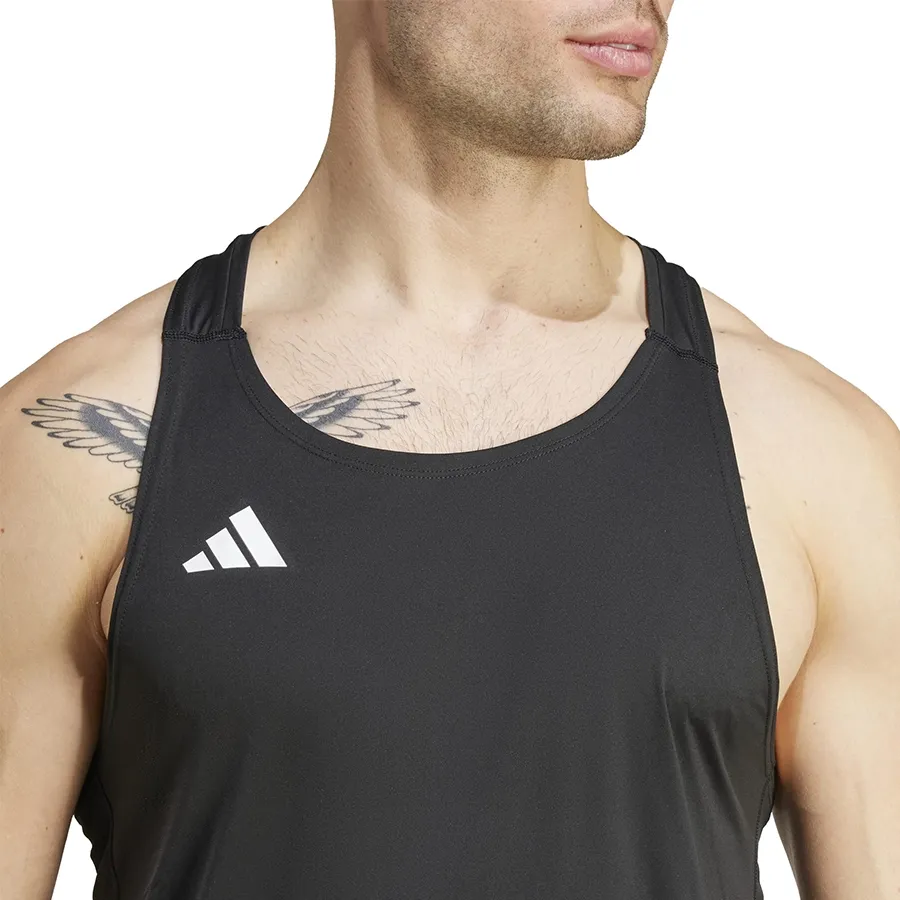 Imagen 4 de 5 de Musculosa adidas Adizero Running Essentials-NEGRO