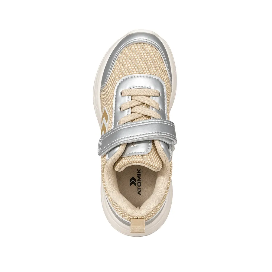 Imagen 3 de 6 de Zapatillas Atomik Lush-DORADO-PLATA