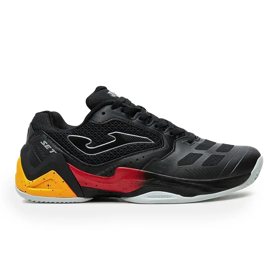 Imagen 0 de 5 de Zapatillas Joma Set Men de Tenis-NEGRO/NARANJA/ROJO