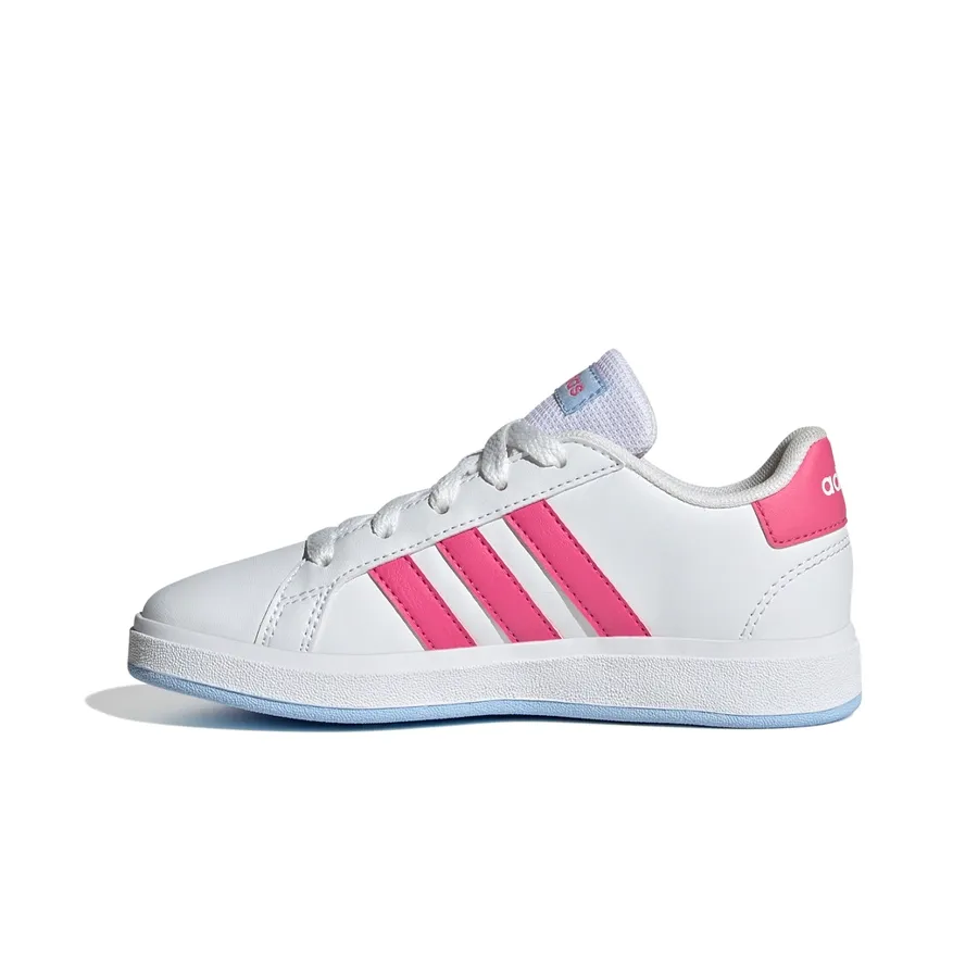 Imagen 2 de 7 de Zapatillas adidas Grand Court 2.0-BLANCO/FUCSIA