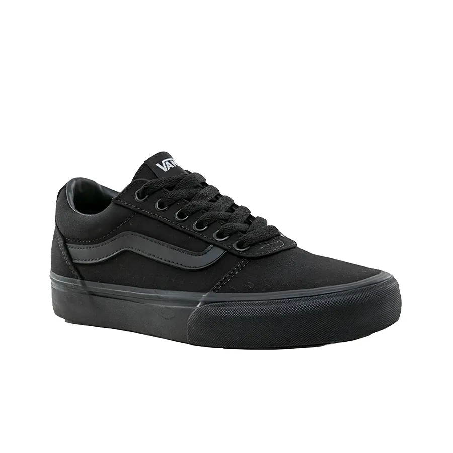 Imagen 1 de 6 de Zapatillas Vans Brooklyn Ls-NEGRO