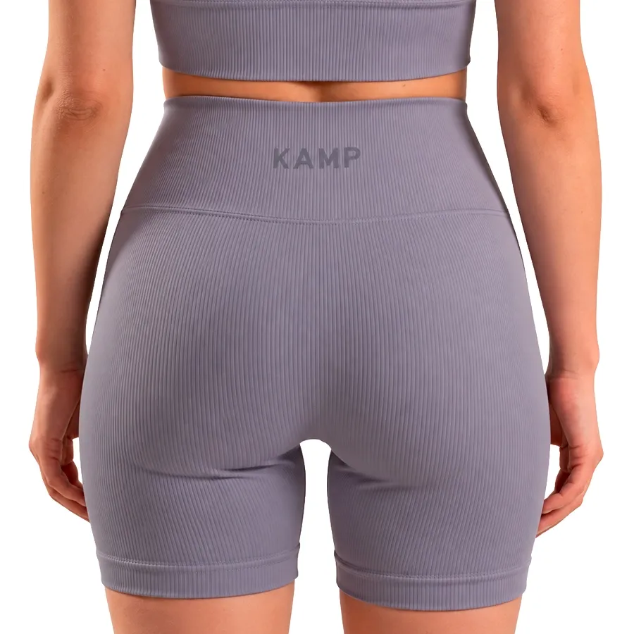 Imagen 1 de 3 de Calza Kamp Corta Seamless-VIOLETA