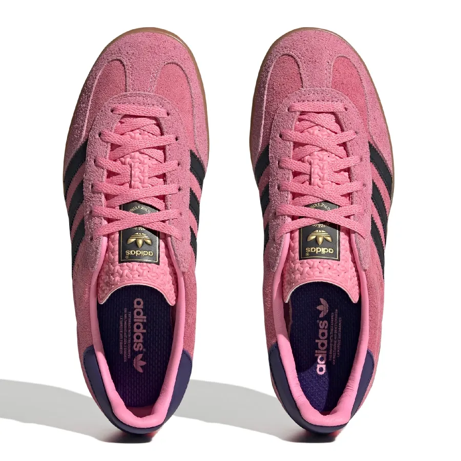 Imagen 3 de 7 de Zapatillas adidas originals Gazelle Indoor-ROSA/NEGRO/VIOLETA