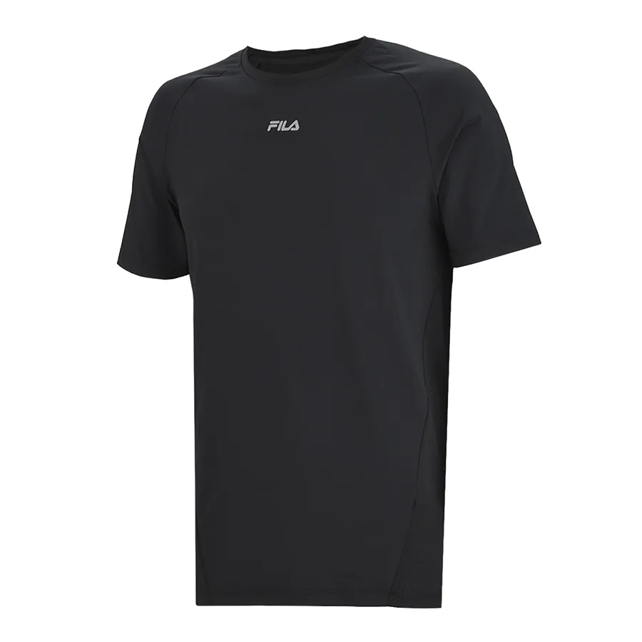 Imagen 1 de 5 de Remera Fila Running  Fast-NEGRO