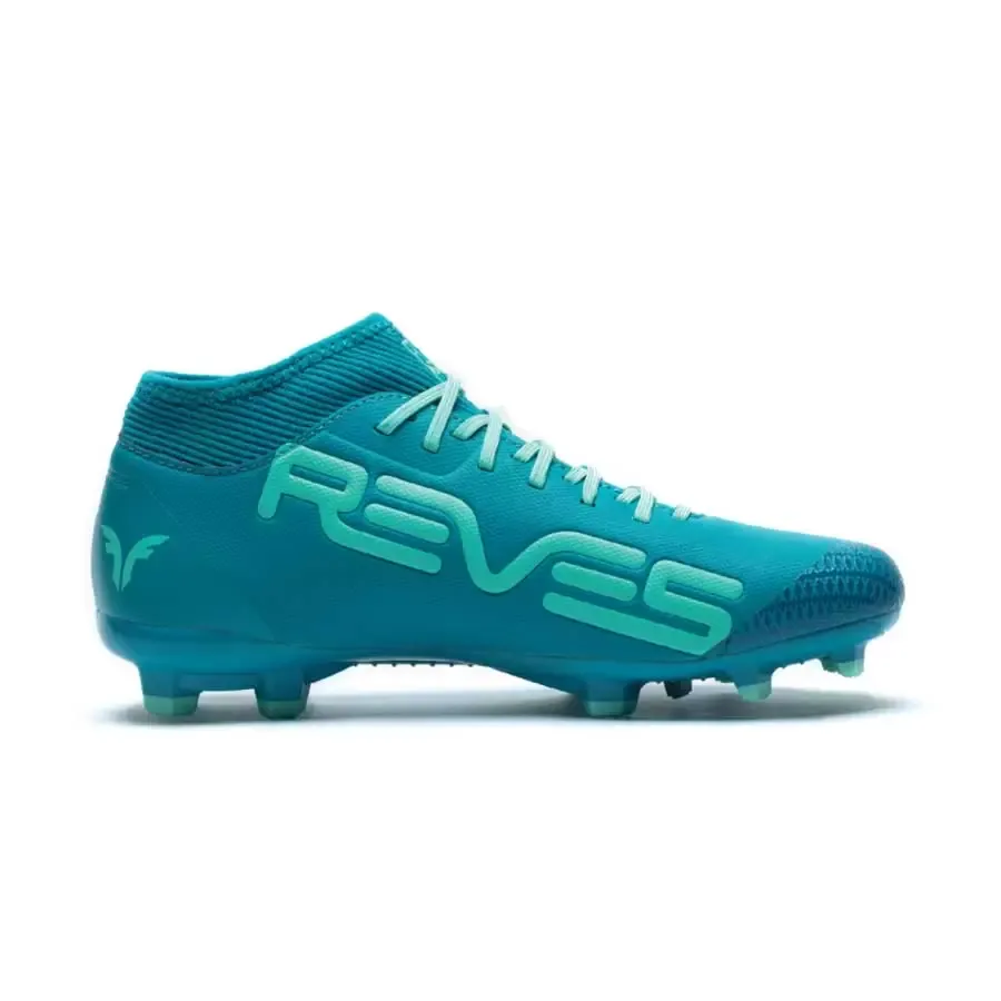 Imagen 3 de 4 de Botines Reves Futbol Fenix Pro-VERDE