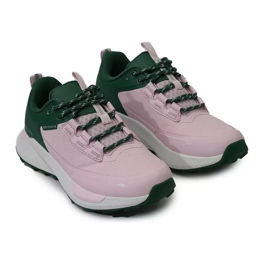 Imagen 1 de 3 de Zapatillas Montagne Trail Running Vento Gtx-ROSA/VERDE