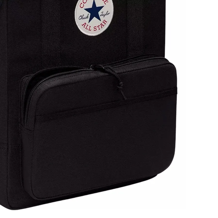 Imagen 4 de 5 de Mochila Converse Small Square Backpack-NEGRO