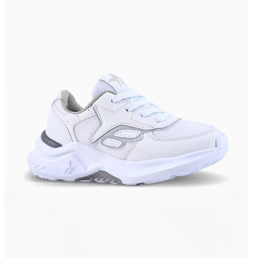 Imagen 0 de 3 de Zapatillas Footy Escolar Princeton-BLANCO/GRIS