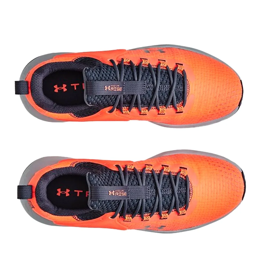 Imagen 3 de 5 de Zapatillas Under Armour Hovr Rise 4-NARANJA/PETROLEO