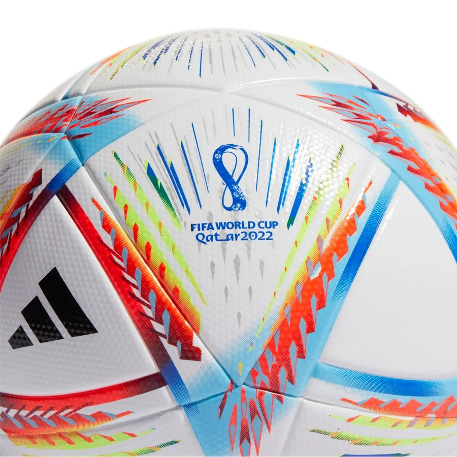 Imagen 2 de 4 de Pelota adidas Al Rihla Lge-BLANCO/AZUL/NARANJA
