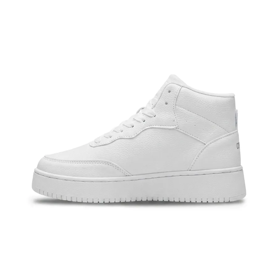 Imagen 2 de 4 de Zapatillas Kappa Logo Linate Mid Kids-BLANCO