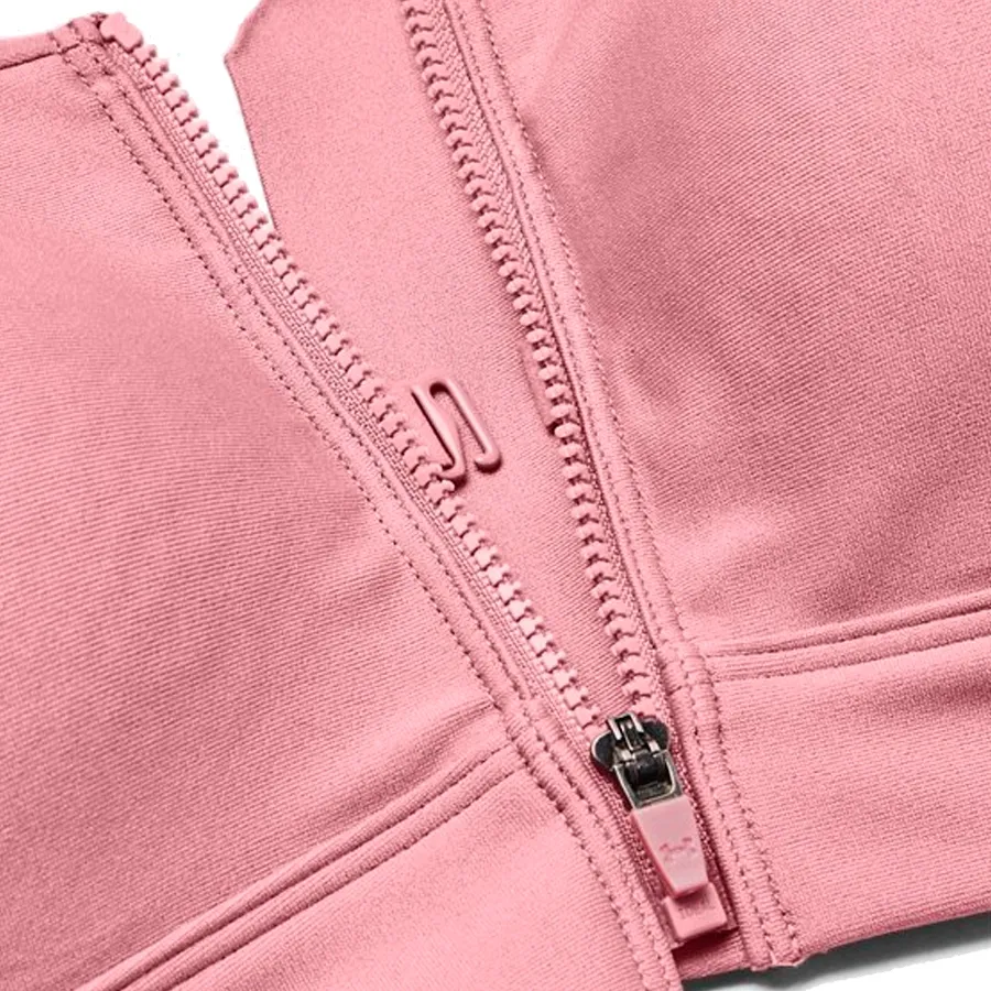 Imagen 4 de 8 de Top Under Armour Infinity High Bra Zip-ROSA