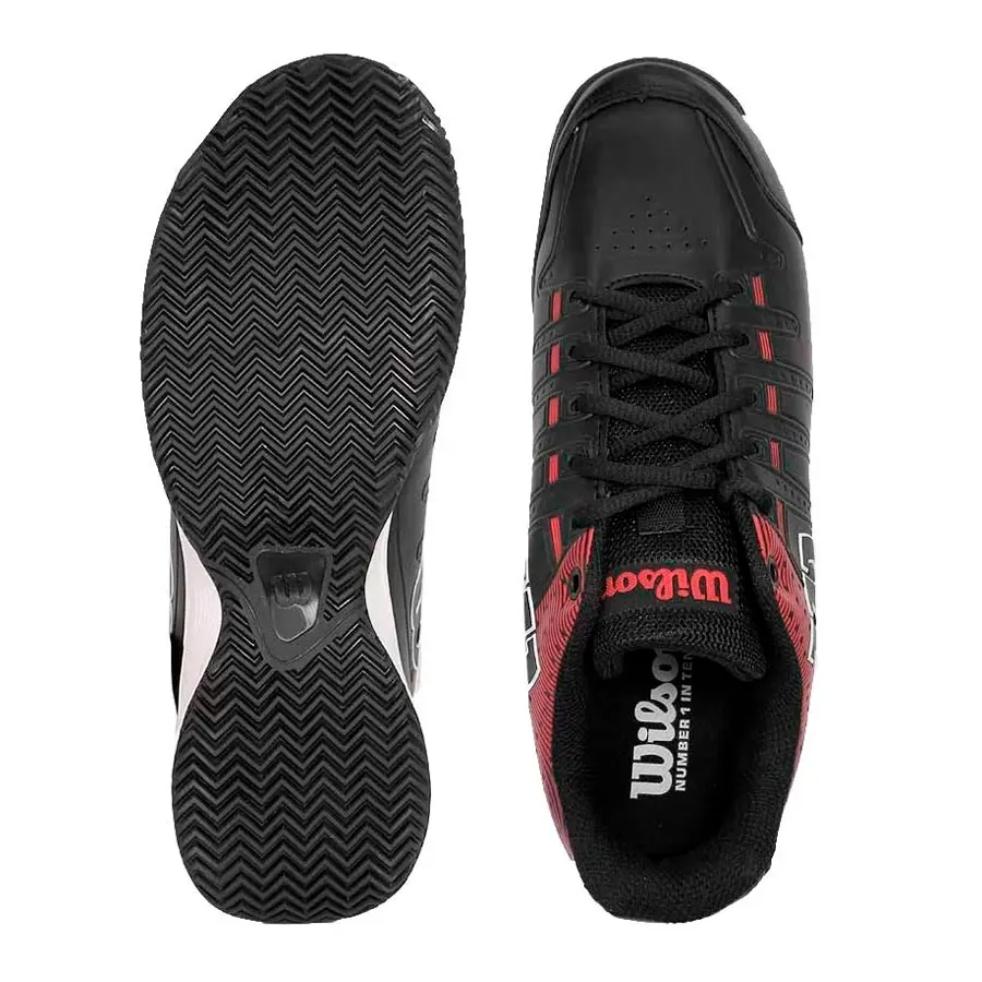 Imagen 5 de 6 de Zapatillas Wilson Game 2 Clay-NEGRO/BORDO/BLANCO