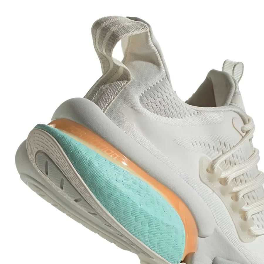 Imagen 4 de 6 de Zapatillas adidas Alphaboost V1-NATURAL/VERDE AGUA/NARANJA