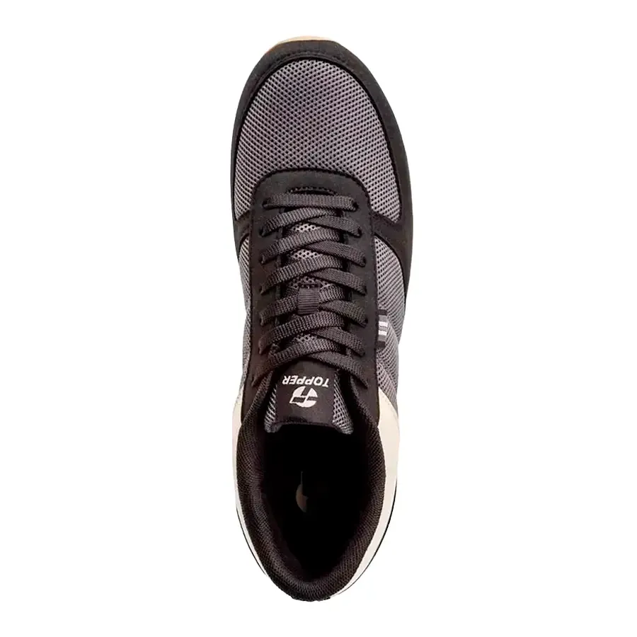 Imagen 2 de 4 de Zapatillas Topper T.350 Mesh-GRIS/NEGRO