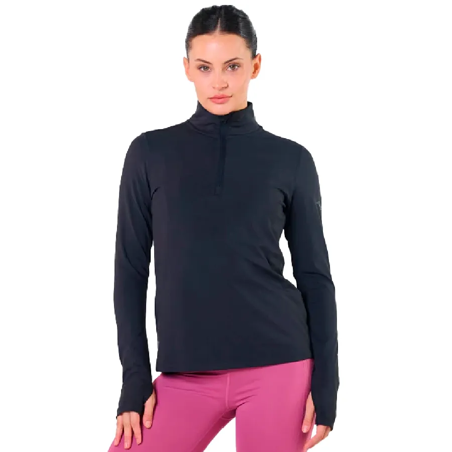 Imagen 0 de 3 de Buzo Saucony Solstice 1/4 II-NEGRO