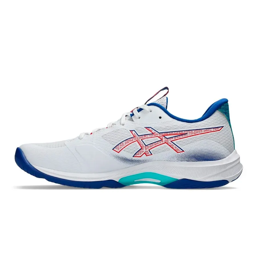 Imagen 2 de 7 de Zapatillas Asics Netburner Ballistic Ff Mt 4-BLANCO/CELESTE