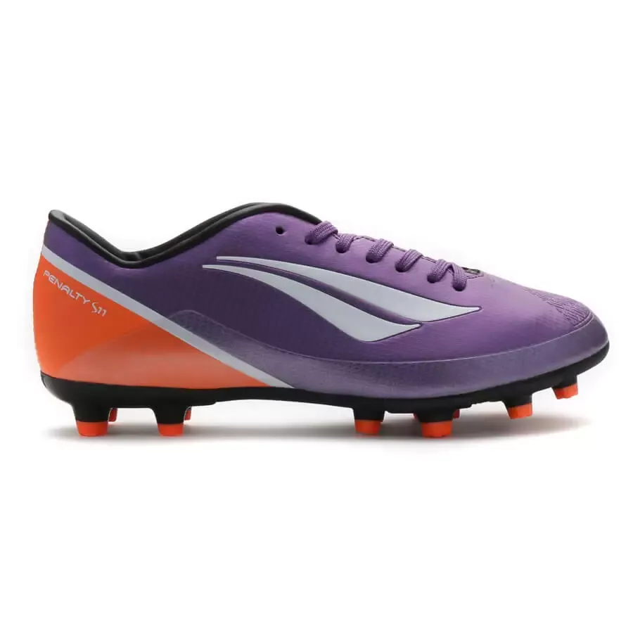 Imagen 4 de 5 de Botines Penalty S11 R1 Cpo Ad M-VIOLETA/BLANCO/NARANJA