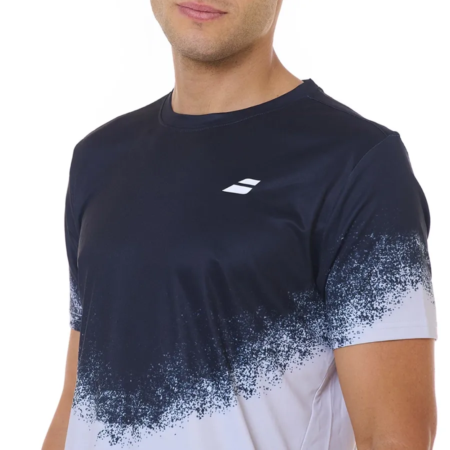 Imagen 3 de 4 de Remera Babolat Reflex M-NEGRO/BLANCO