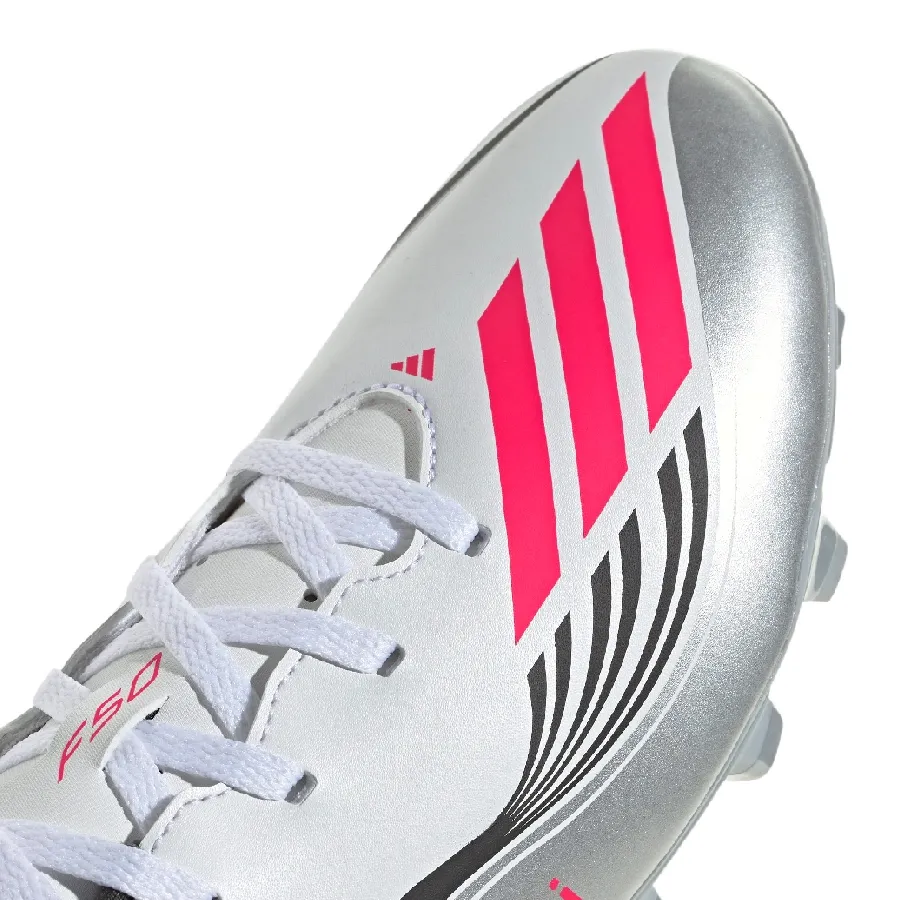 Imagen 5 de 7 de Botines adidas F50 Messi Club Fg-BLANCO/ROJO/PLATA