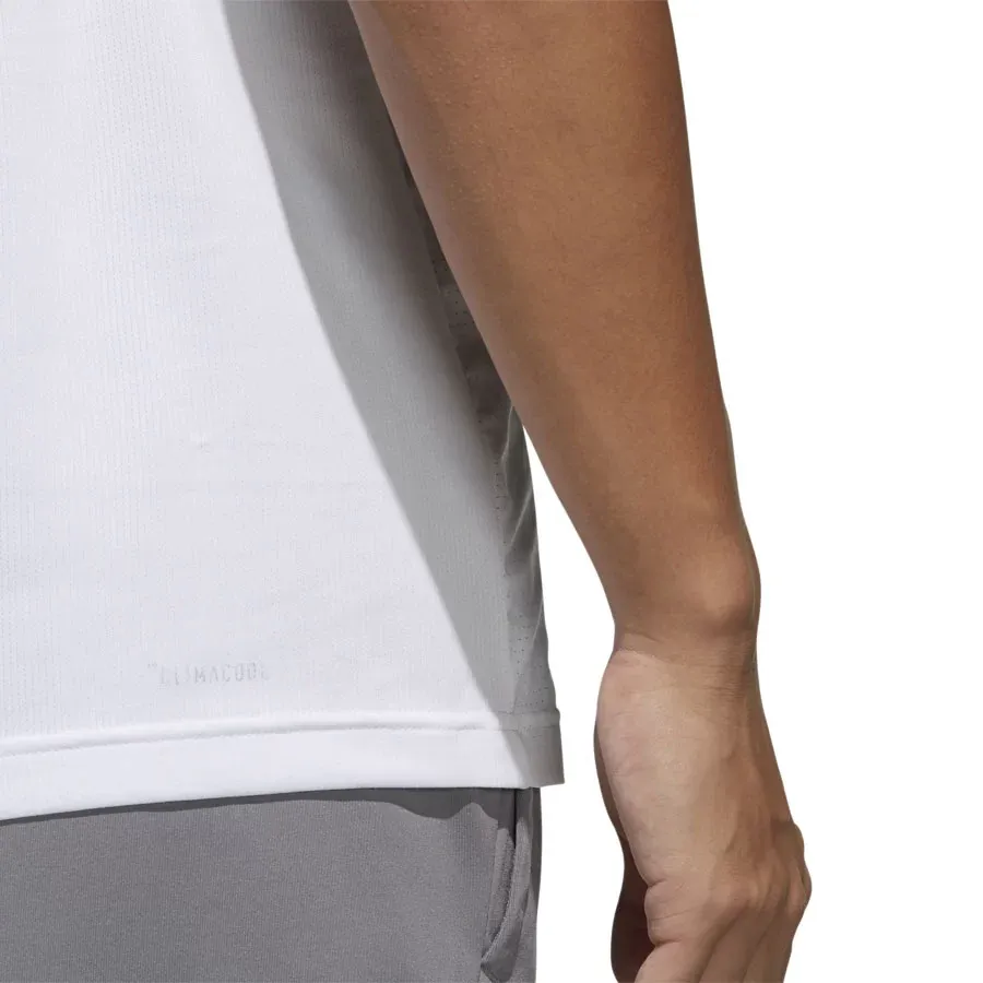 Imagen 4 de 5 de Remera adidas Designed 2 Move-BLANCO/NEGRO