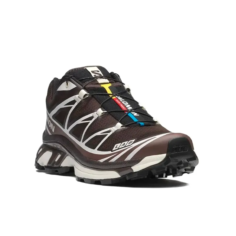 Imagen 1 de 4 de Zapatillas Salomon XT-6-MARRON/BLANCO