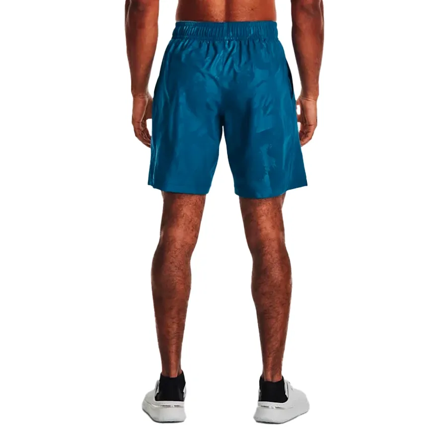 Imagen 1 de 4 de Shorts Under Armour Woven Emboss-AZUL