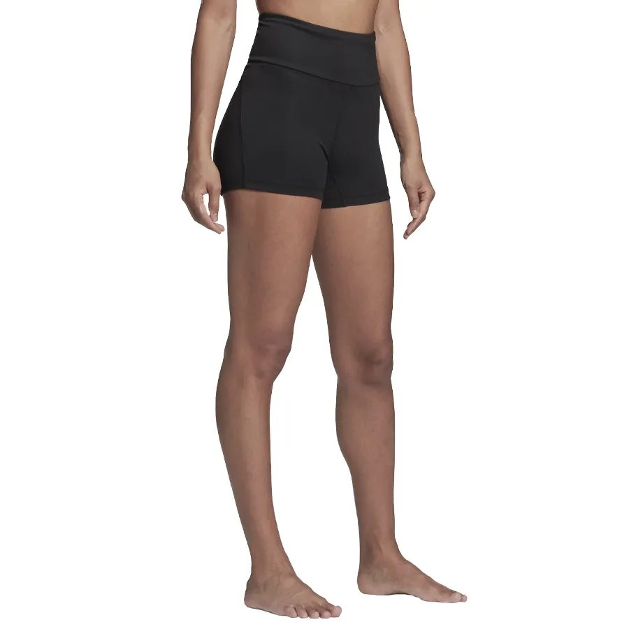 Imagen 1 de 5 de Calza adidas Yoga Essentials Tiro Alto-NEGRO