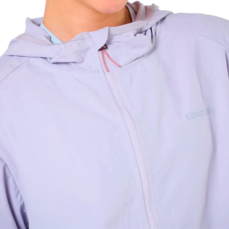 Imagen 2 de 5 de Campera Saucony Metro Windbreaker-LILA
