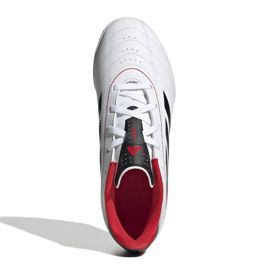 Imagen 4 de 8 de Botines adidas Goletto IX Tf IX-BLANCO/NEGRO/ROJO