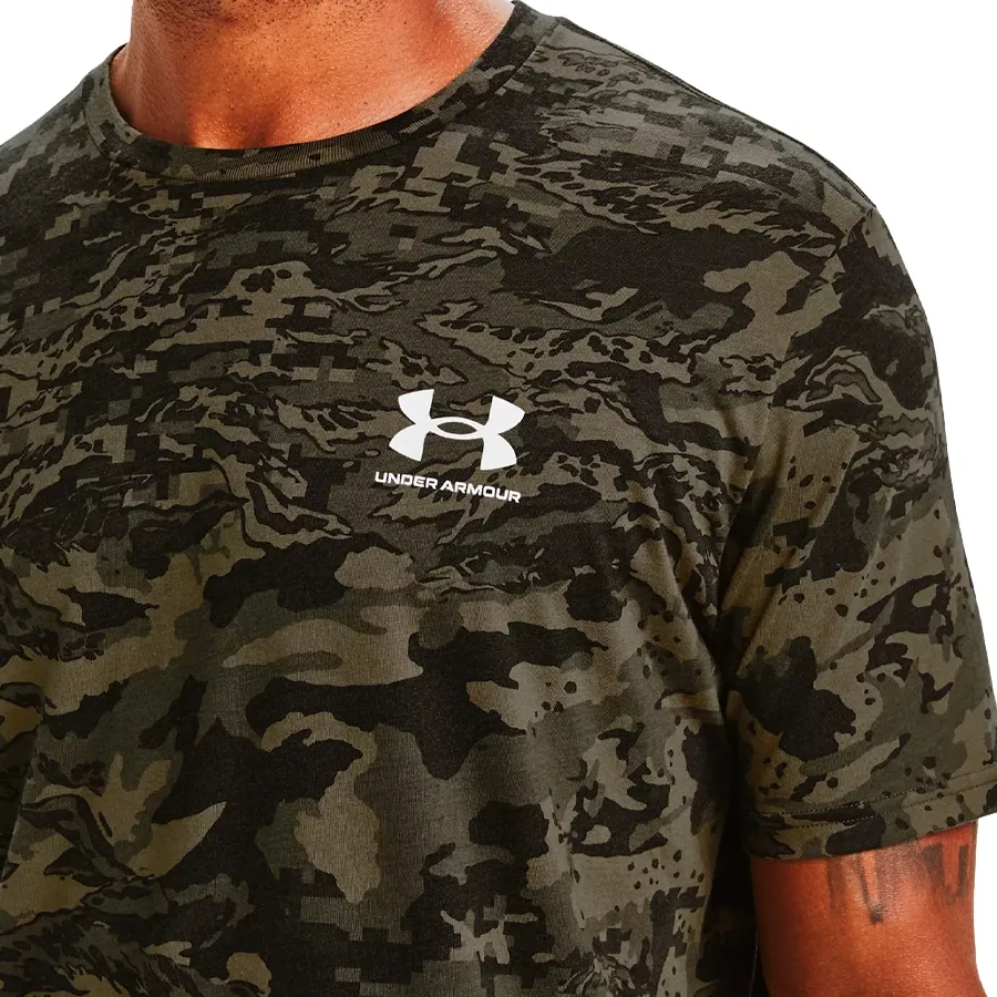 Imagen 3 de 4 de Remera Under Armour ABC-CAMUFLADO/VERDE MUSGO