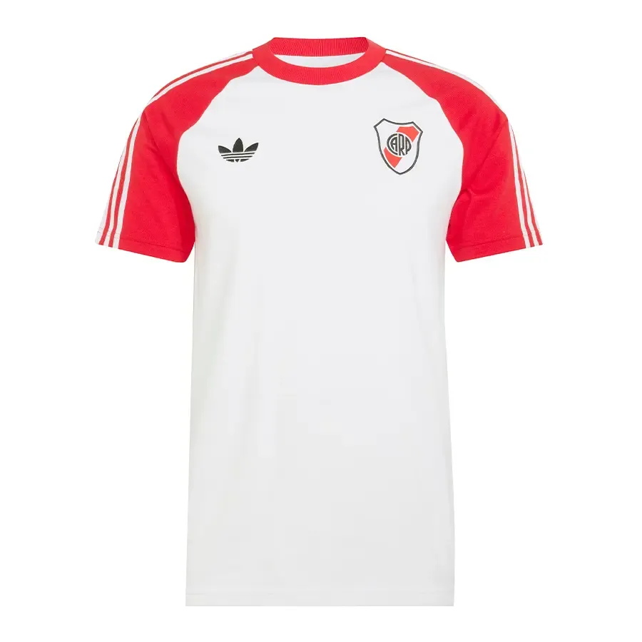 Imagen 2 de 5 de Remera adidas originals River Plate-BLANCO/ROJO
