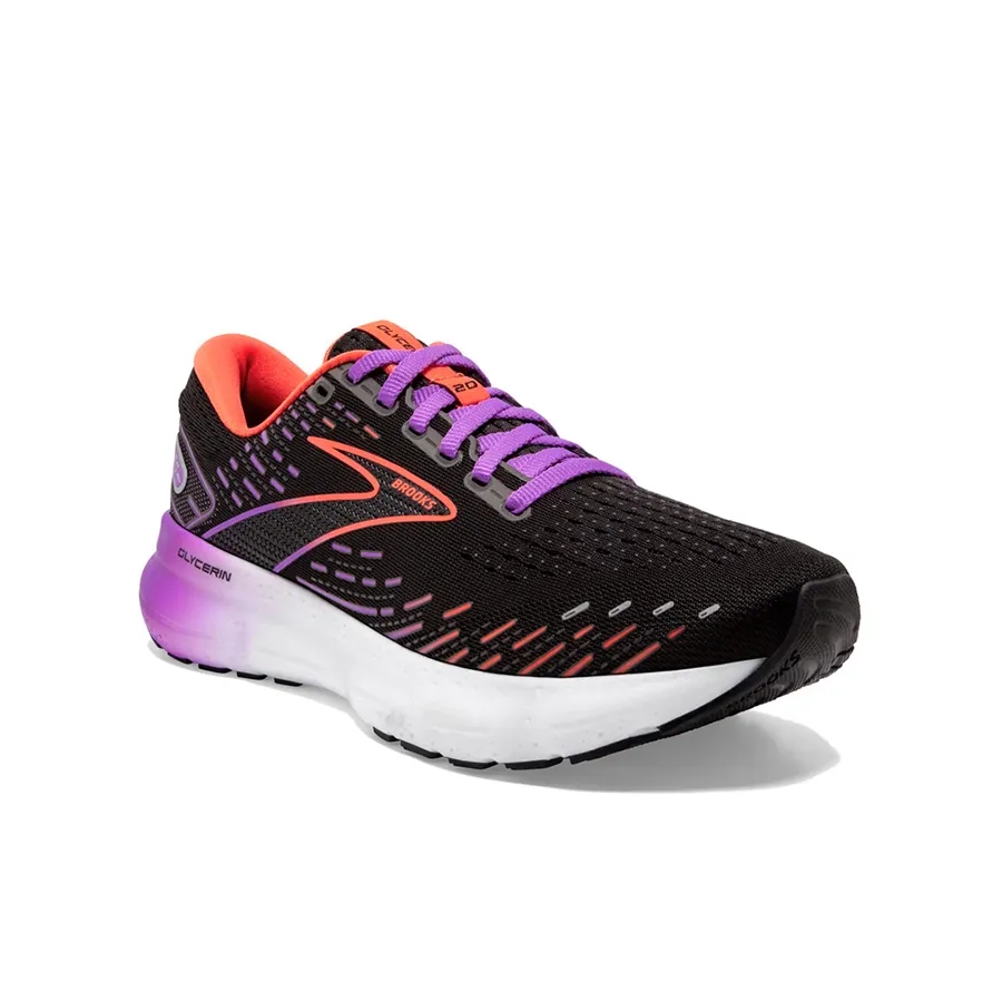 Imagen 1 de 5 de Zapatillas Brooks Glycerin 20-NEGRO/ROJO/LILA