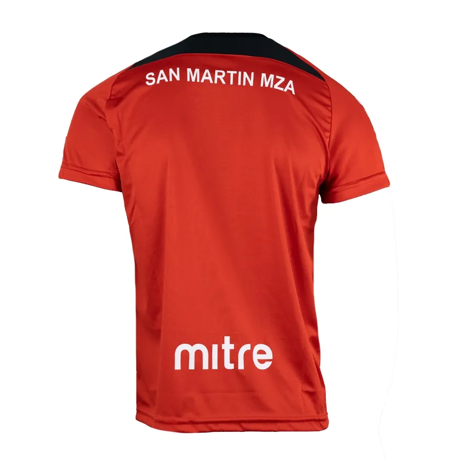 Imagen 1 de 3 de Remera Mitre Titan San Martín 23-ROJO/NEGRO