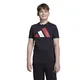 remera-adidas-essentials-kids-NEGRO/ROJO/BLANCO