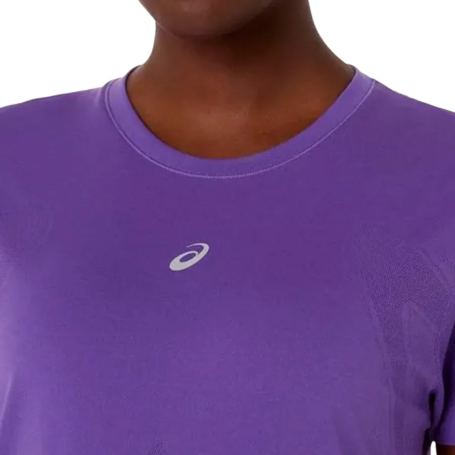 Imagen 3 de 5 de Remera Asics Road Seamless-VIOLETA