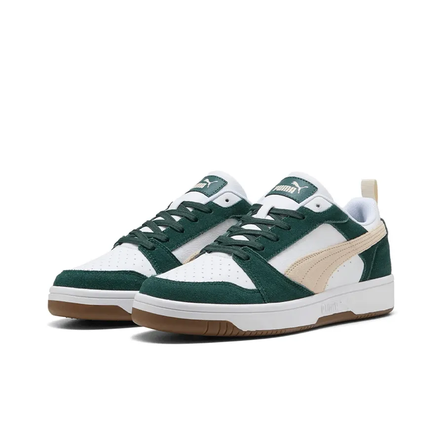 Imagen 1 de 7 de Zapatillas Puma Rebound V6 Low-BLANCO/VERDE/BEIGE