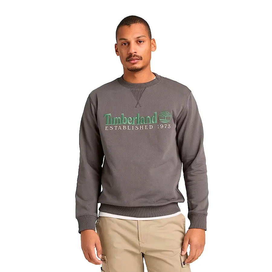 Imagen 0 de 4 de Buzo Timberland Embroidered Logo-GRIS