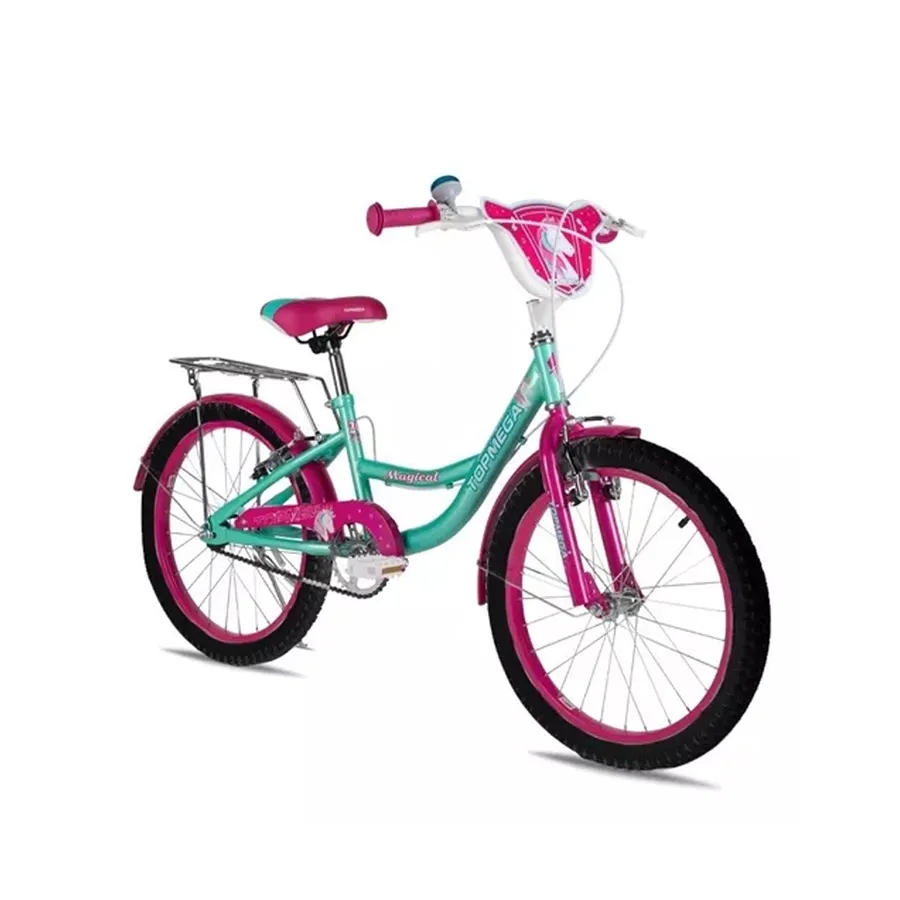 Imagen 1 de 3 de Bicicleta TopMega Magical R20-CELESTE/ROSA