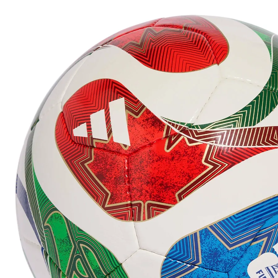 Imagen 1 de 4 de Pelota adidas Trionda Pro sala Copa Mundial de la Fifa 26-BLANCO/AZUL/ROJO
