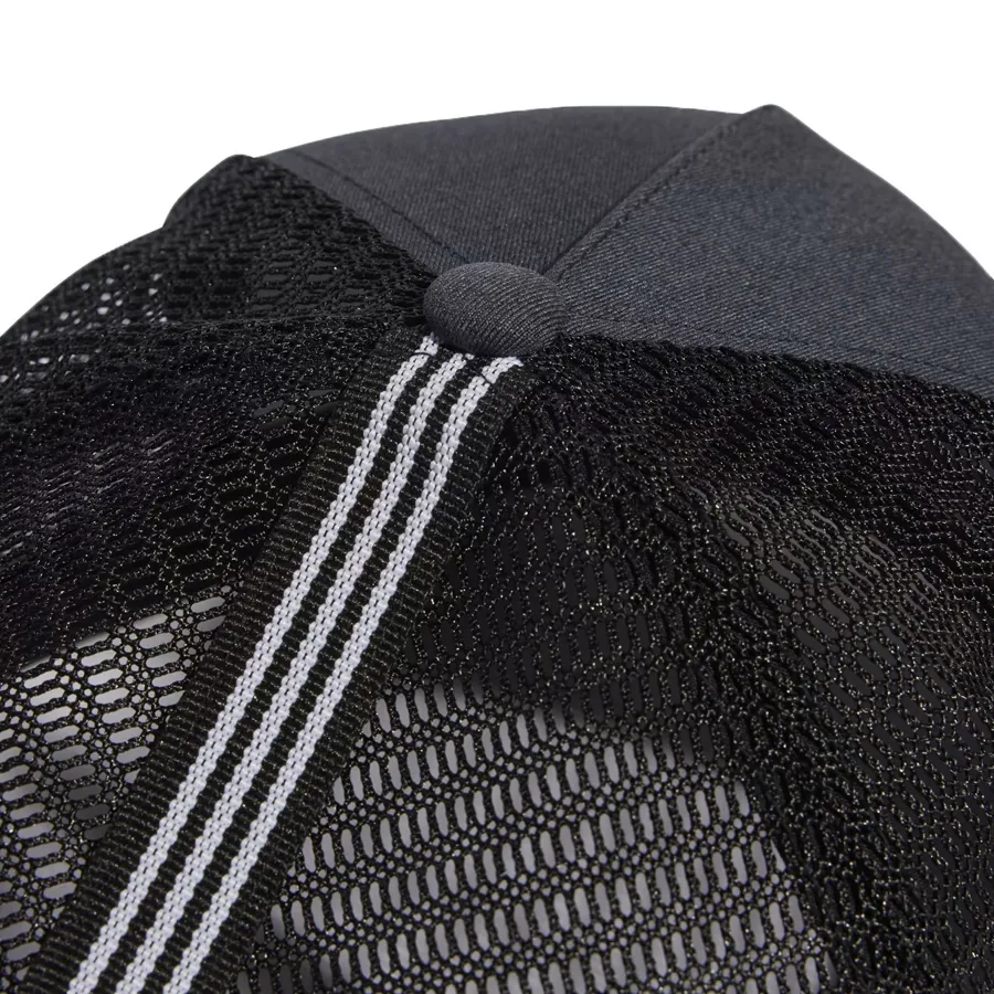 Imagen 3 de 4 de Gorra adidas originals Curved Trucker-NEGRO/BLANCO