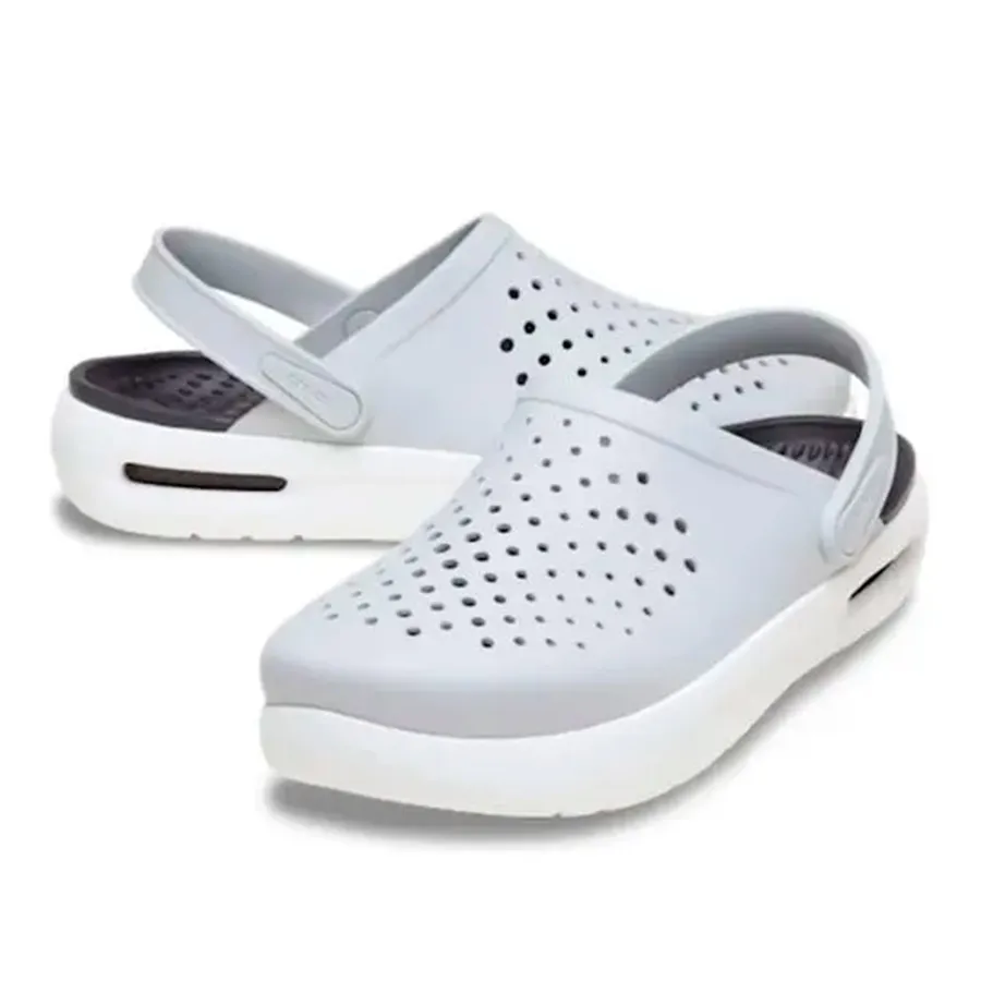 Imagen 2 de 5 de Sandalias Crocs Inmotion Clog-GRIS