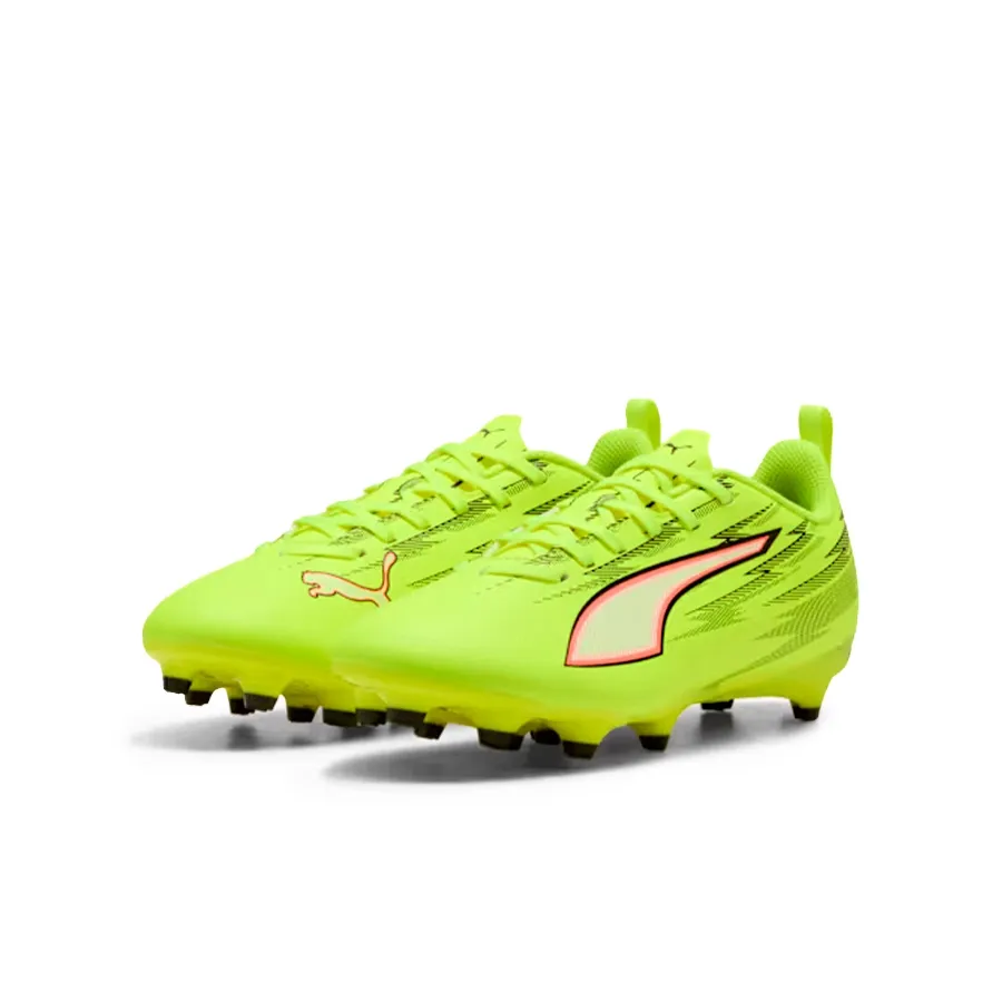 Imagen 1 de 7 de Botines Puma Ultra 6 Play Fg-AMARILLO FLUOR/NEGRO/ROJO