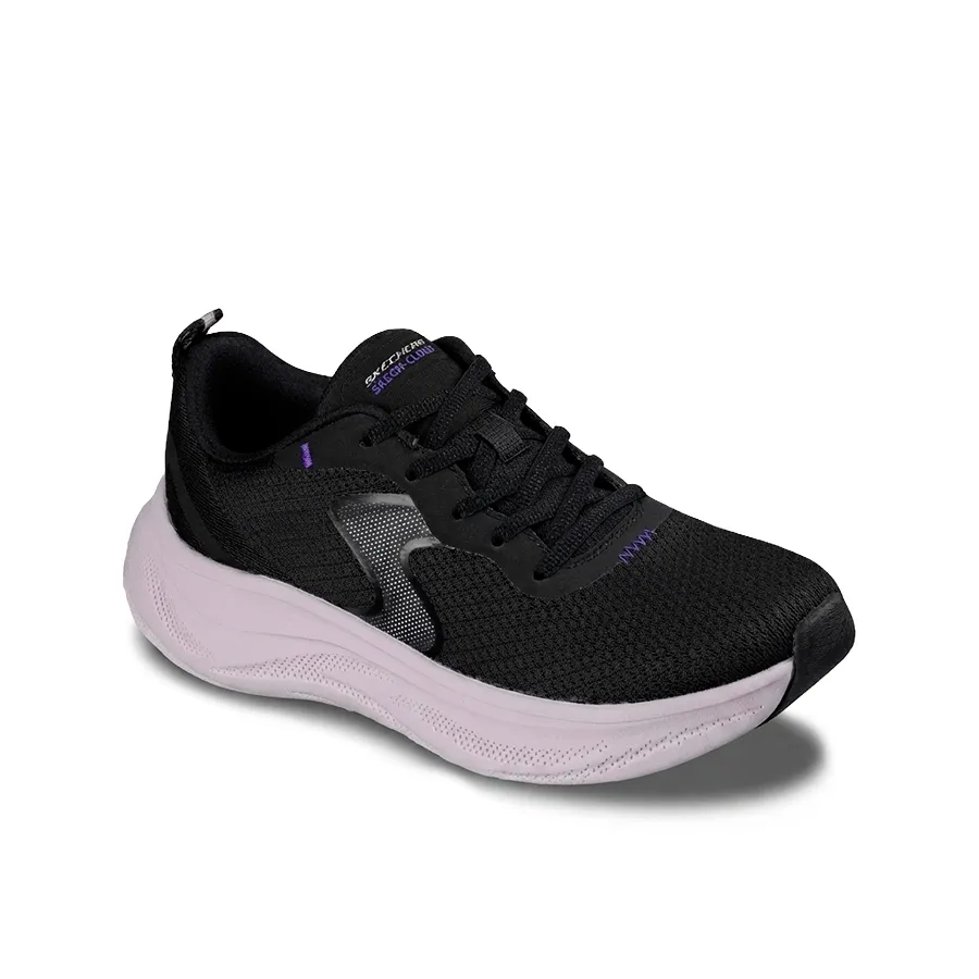 Imagen 1 de 5 de Zapatillas Skechers Skech Cloud Smooth Wave-NEGRO/LAVANDA