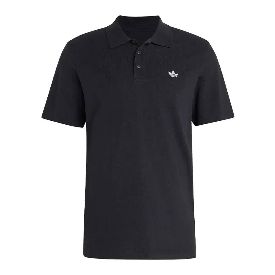 Imagen 2 de 5 de Polo adidas originals Trifolio Essentials-NEGRO