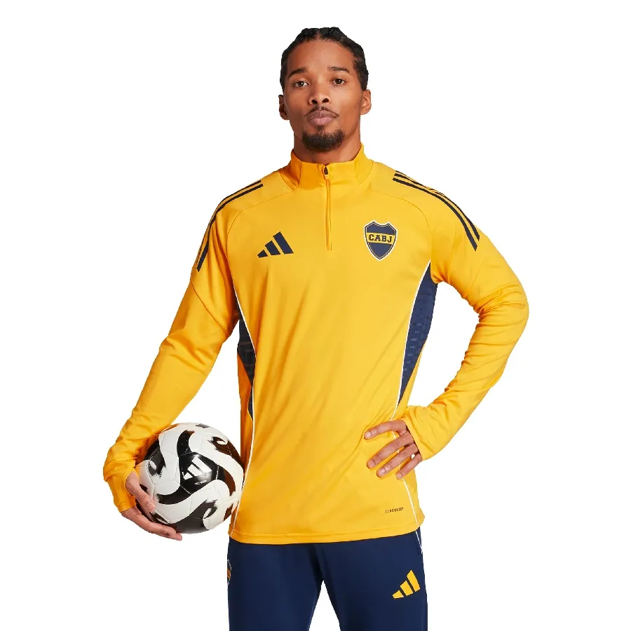 Imagen 0 de 5 de Buzo De Entrenamiento adidas Boca Juniors Tiro 25 Competition-AMARILLO/MARINO