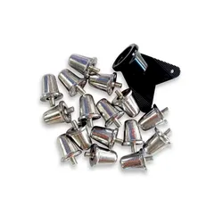 Tapones Rugby Aluminio 18mm X16u DRB
